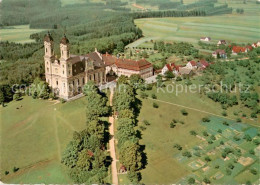 73653444 Ellwangen Jagst Exerzitienhaus Schoenenberg Fliegeraufnahme Ellwangen J - Ellwangen