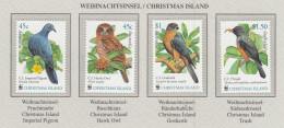 CHRISTMAS ISLAND 2002 WWF Birds Mi 497-500 MNH(**) Fauna 664 - Autres & Non Classés