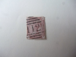 GREAT BRITAIN SG 166 ONE PENNY NUMBER FF FF POSTMARK 112  - Zonder Classificatie