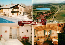 73653343 Bayersoien Oberammergau Pension Am Aubichl Gaestezimmer Gaststube Panor - Oberammergau