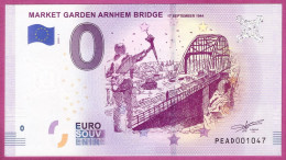 0-Euro PEAD 2019-1 MARKET GARDEN ARNHEM BRIDGE - 17 SEPTEMBER 1944 - Prove Private