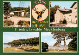 73653306 Friedrichswalde Blankenberg Hotel Bronzener Hirsch Strandpartien Friedr - Altri & Non Classificati