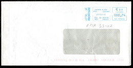 EMA33-07 : Dept 33 (Gironde) CARDON BLANC PPDC 2015 > EMA 0,74€ - EMA (Empreintes Machines à Affranchir)