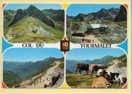 65. Col Du Tourmalet / Route à Péage Du Pic Du Midi – Multivues / Blason (voir Scan Recto/verso) - Bagneres De Bigorre