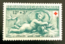 1952 FRANCE N 937 CROIX ROUGE BASSIN DE DIANE - NEUF* - Unused Stamps