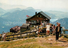 73653189 St Wolfgang Salzkammergut Berghuette Gaststaette Auf Dem Schafberg Fern - Otros & Sin Clasificación