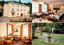 73653187 Bad Gleichenberg Kurhaus Haus Triestina Restaurant Aufenthaltsraum Park - Autres & Non Classés