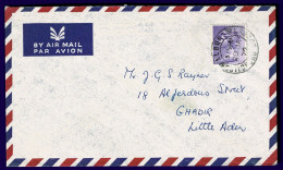 Ref 1648 - 1970 Airmail Cover - Albury Guildford 1/= Rate To Ghadir Little Aden - Now Yemen - Jemen