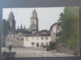 LUGO - TORRES DE LA CATEDRAL Y ANTIGUA MURALLA ROMANA - Lugo