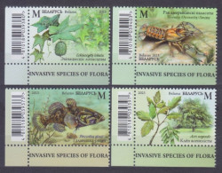 2023 Belarus 1498-1501+Tab Flora And Fauna Of Belarus 12,60 € - Vita Acquatica