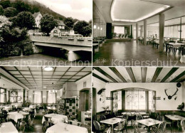 73653154 Hoefen Enz Hotel Pension Zum Ochsen Gastraeume Bruecke Hoefen Enz - Altri & Non Classificati