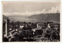 AGRA - PANORAMA E VEDUTA DEL LAGO MAGGIORE - LUINO - VARESE - Luino