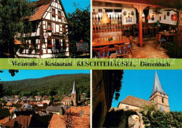 73653134 Doerrenbach Weinstube Restaurant Keschtehaeusel Gaststube Stadtblick Ki - Bad Bergzabern