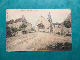 21/ Carte Colorisee Seigny  L’église - Otros & Sin Clasificación