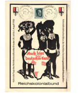 1938,, Seltenes Sinderblatt Zu "3. Kolonialtagen Des Reichskolonialbandes - Covers & Documents