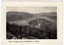 LAGO DI LUGANO VISTO DAL BELVEDERE DI MARZIO - VARESE - 1953 - Varese