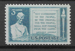 USA 1948.  Gettysburg Sc 978  (**) - Unused Stamps