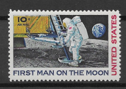 USA 1969.  1st Man On The Moon Sc C76  (**) - 3b. 1961-... Nuevos