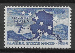 USA 1959.  Alaska Sc C53  (**) - 2b. 1941-1960 Nuovi