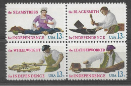 USA 1977.  Independencia Sc 1717-20  (**) - Ungebraucht