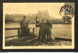 MILITARIA - GUERRE 14-18 - L'Alsace Française 19-18 - Nos Couleurs Sur Le Rhin Devant Vieu-Brisach (près Colmar - 1920 - Guerre 1914-18