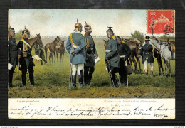 MILITARIA - Kaisermanöver - Manoeuvres Impériales Allemandes - Le Général De Moltke - Le Roi De Saxe - 1907 - Maniobras