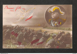 MILITARIA - Patriotique - BONNE FETE - LA VICTOIRE - 1915 - Patriotiques