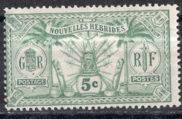 Nouvelles HEBRIDES Timbre-poste N°38* Neuf Charnière  TB Cote : 3€00 - Unused Stamps