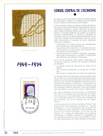 BE   1731   ---    Conseil Central De L'Economie  --  Feuillet D'art Rodan Frappé Or Fin   --  Tirage Limité  - 1971-1980