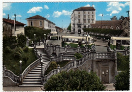 GALLARATE - SCALINATA STAZIONE - VARESE - 1961 - AUTOBUS - PULLMAN - Varese