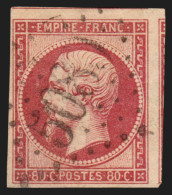 N°17B, 80c Rose, Oblitéré GC 5080 Alexandrie Bureau Français En Egypte - TTB - 1853-1860 Napoléon III