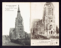 LOT 2 CP - EGLISE DE NEUF BERQUIN - Otros & Sin Clasificación