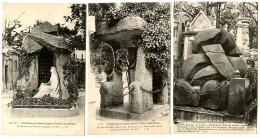 Paris - Cimetière Du Père Lachaise - 7 Cartes - Voir Scans - Paris (20)