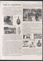 Photo Reportage Papier 1928 Fabrication Montres LIP Montre Atelier - Advertising
