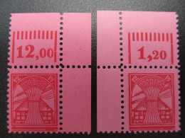 SBZ Nr. 19x+19y, 1945, Postfrisch, Bogenecke, BPP Geprüft, Mi 26€+ *DEK103* - Nuevos