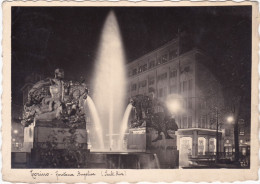 TORINO  - CARTOLINA - FONTANA ANGELICA - VIAGGIATA PER FERRARA - 1935 - Altri Monumenti, Edifici