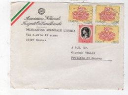 Italia 1975 Unificazione Ordinamenti Notabili - 1971-80: Storia Postale