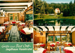 73652875 Bad Orb Cafe Restaurant Jagdhaus Haselruhe Teich Bad Orb - Bad Orb