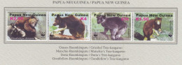 PAPUA NEW GUINEA 2003 WWF Animals Mi 1017-1020 MNH(**) Fauna 672 - Nuevos