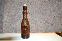 Bouteille De Bière Allemande, BURGERLICHES BRAUHAUS JL MENAU, 14/18 - 1914-18