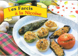 (N° 376)  Les Farcis à La Niçoise (recette Au Dos) - Küchenrezepte
