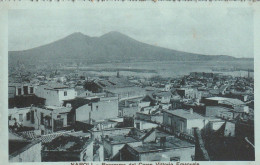 ZY 4- NAPOLI ( ITALIA ) - PANORAMA DAL CORSO VITTORIO EMANUELE - 2 SCANS - Napoli (Naples)