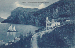 ZY 4- CAPRI ( ITALIA ) - MARINA GRANDE E PUNTA DI TIBERIA - 2 SCANS - Otros & Sin Clasificación