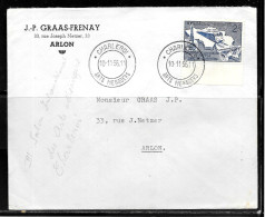 CC149 - BELGIQUE - LETTRE DE CHARLEROI DU 10/11/56 - Covers & Documents