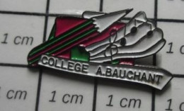 3517 Pin's Pins / Beau Et Rare / ADMINISTRATIONS / COLLEGE A BAUCHANT CRAYON PORTEE MUSICALE - Amministrazioni
