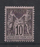 FRANCE - 1898 - N°YT. 103 - Type Sage 10c Noir Type I - Neuf Luxe ** / MNH / Postfrisch - 1898-1900 Sage (Tipo III)