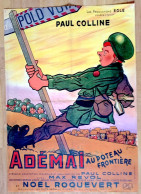 Affiche Orig Ciné ADEMAI AU POTEAU FRONTIERE Louis De Funes 80X60 1949 J.RICHARD N.ROQUEVERT Litho - Affiches & Posters