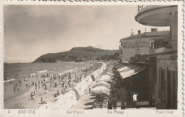 ZY 12 - ZARAUZ ( ESPANA ) - LA PLAYA - 2 SCANS - Guipúzcoa (San Sebastián)