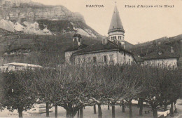 ZY 13-(01) NANTUA - PLACE D' ARMES ET LE MONT  - 2 SCANS - Nantua