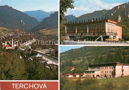 73652610 Terchova Pohlad Na Obec Zbojnicka Pivnicia Hotel Janosik Terchova - Slovaquie